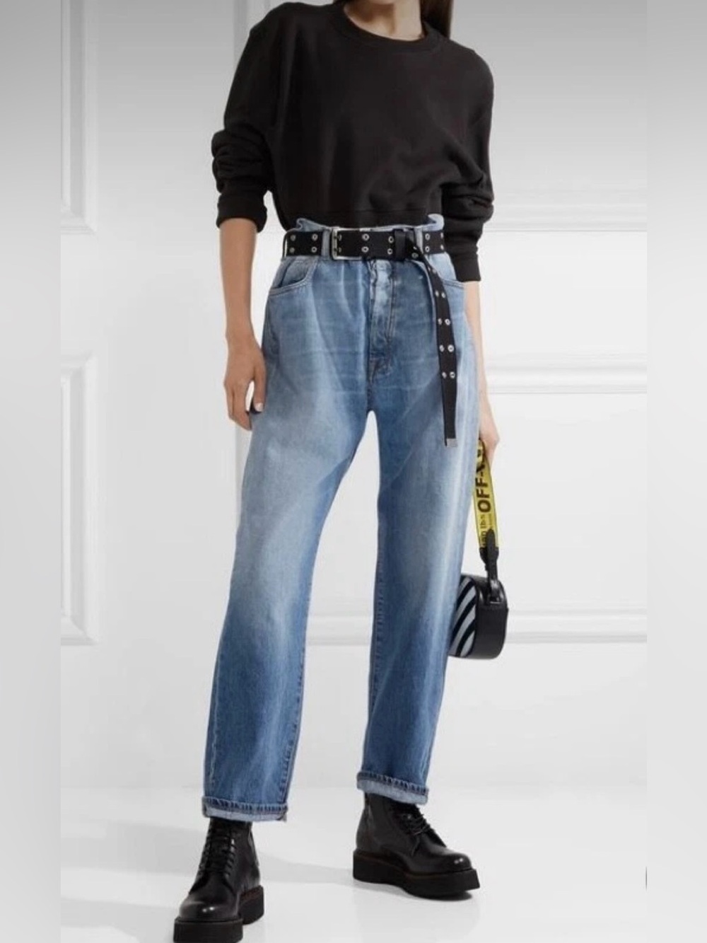 Ben Taverniti Unravel Project Baggy Boy Archival Denim Jeans - Made in Italy